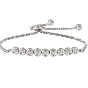 Bracelet in White Gold set with Diamonds